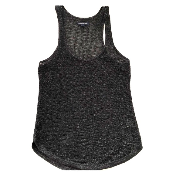 🦅 American Eagle Sparkling Black Tank - Picture 1 of 5